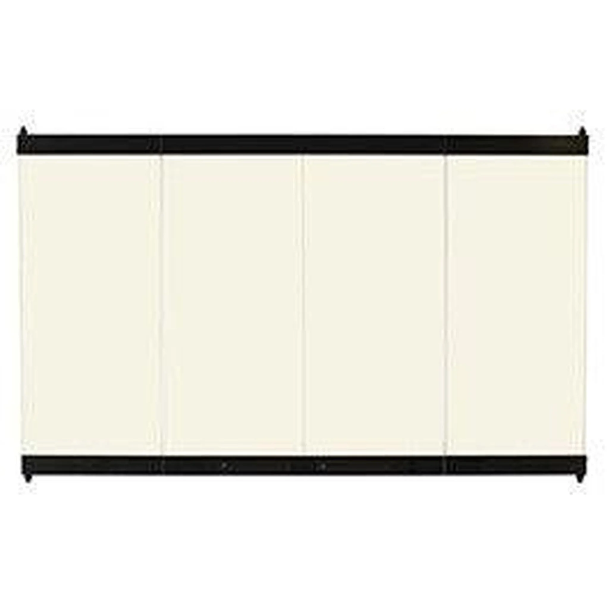 Superior Black on Bronze Tinted Glass Enclosure Panel for ERT3036 Electric Fireplace