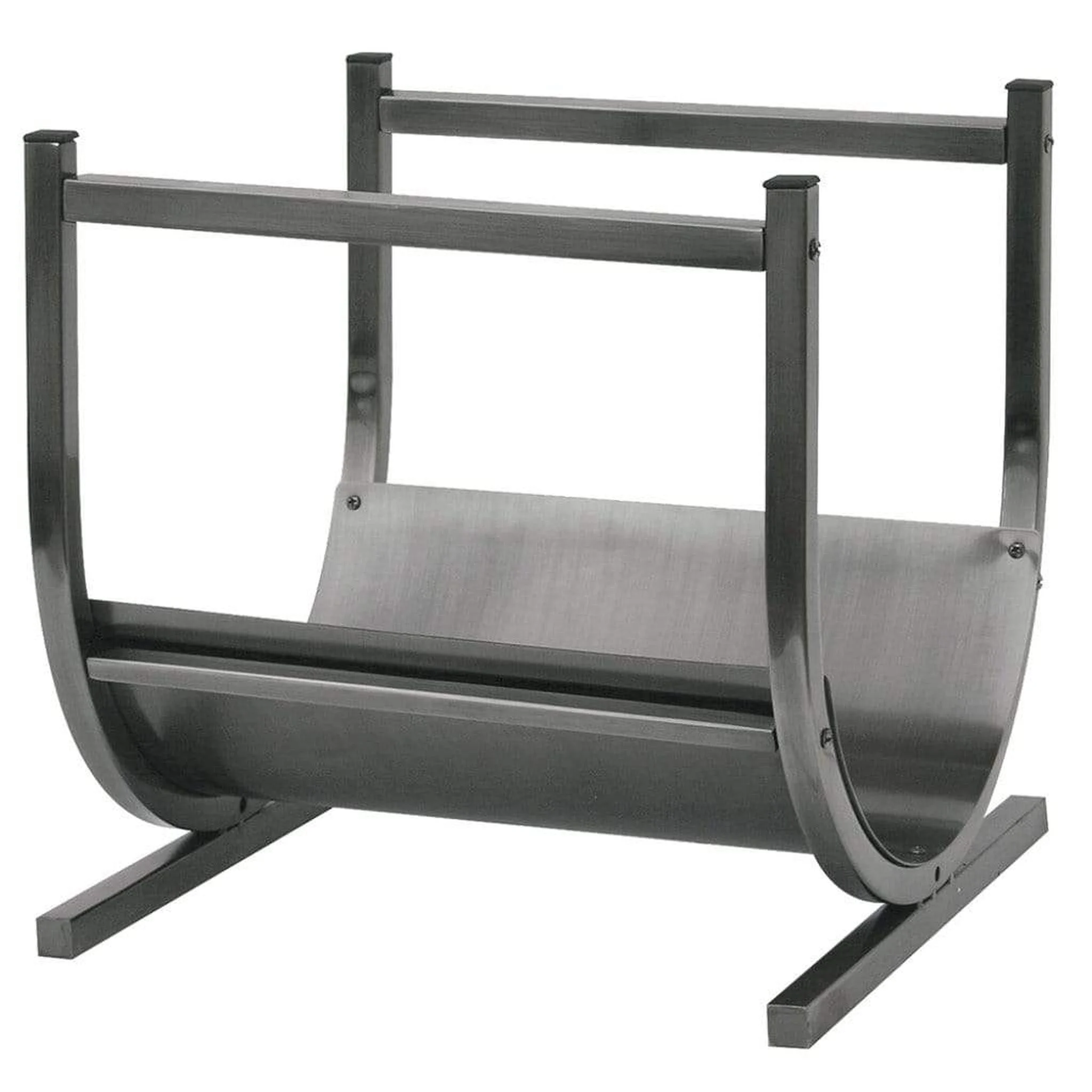 UniFlame 17" W-1622 Pewter Finish Log Holder