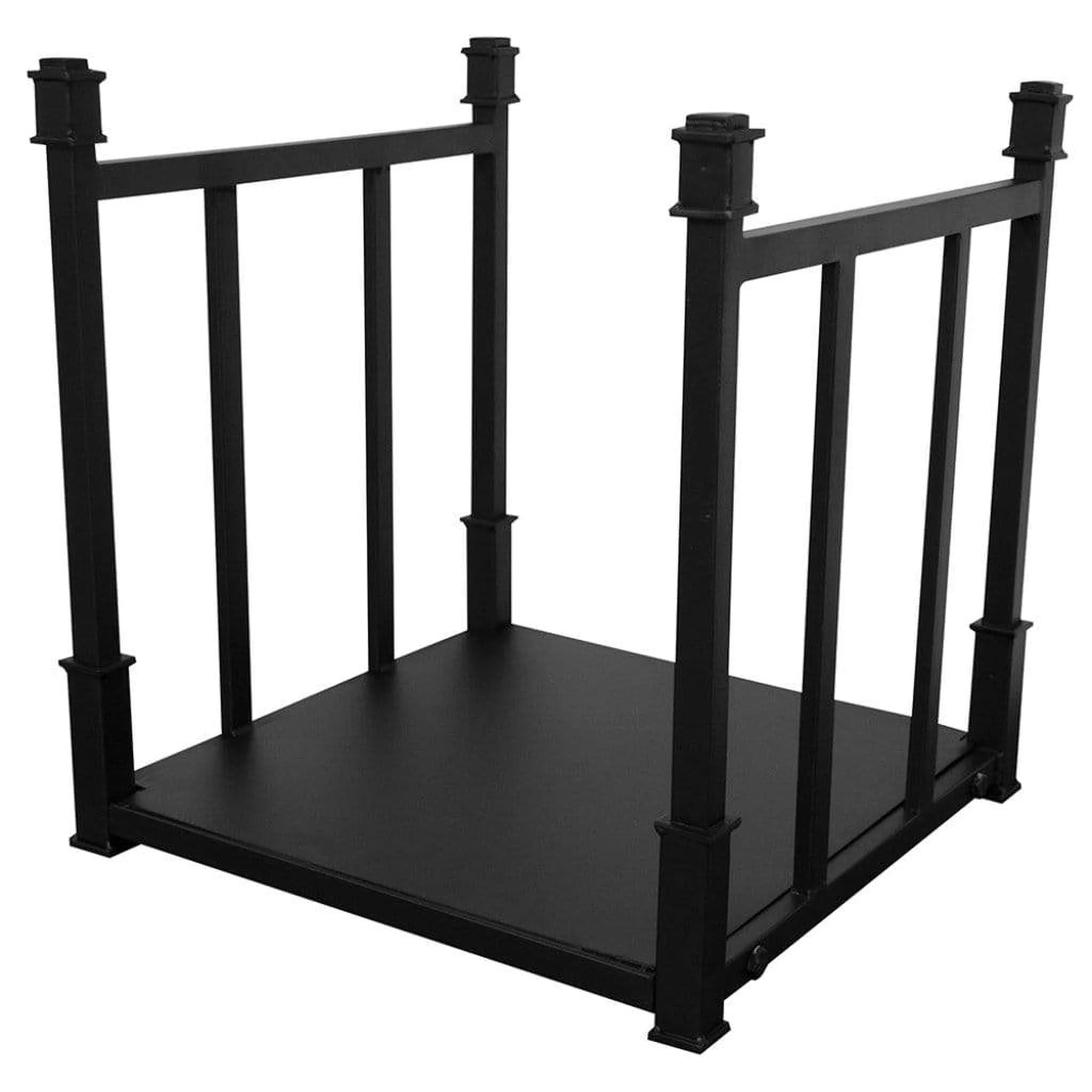 UniFlame 17" W-1732 5-Piece Black Craftsman Log Rack