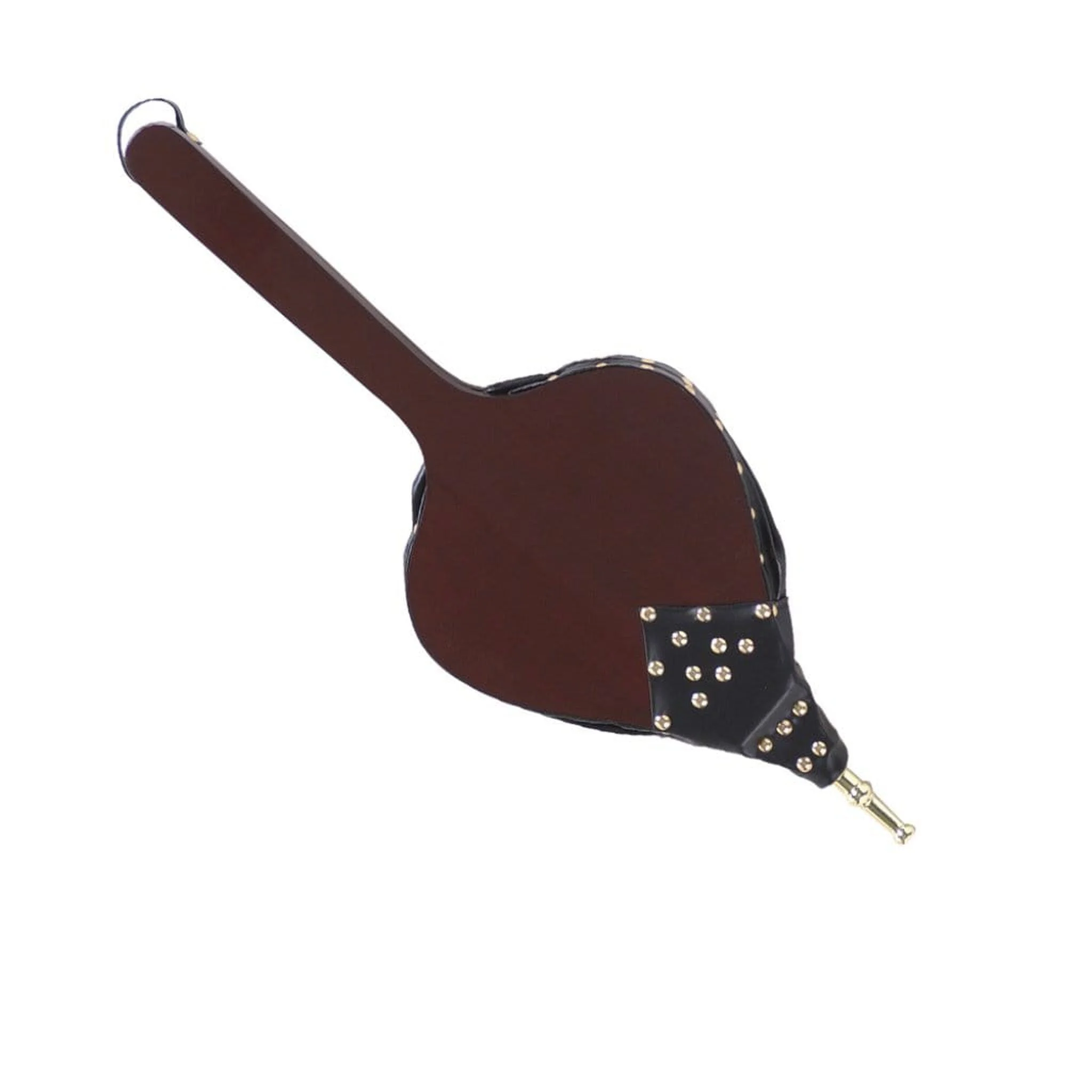 UniFlame 25" C-6173 Dark Stained Hand Carved Bellow w/ Long Handle