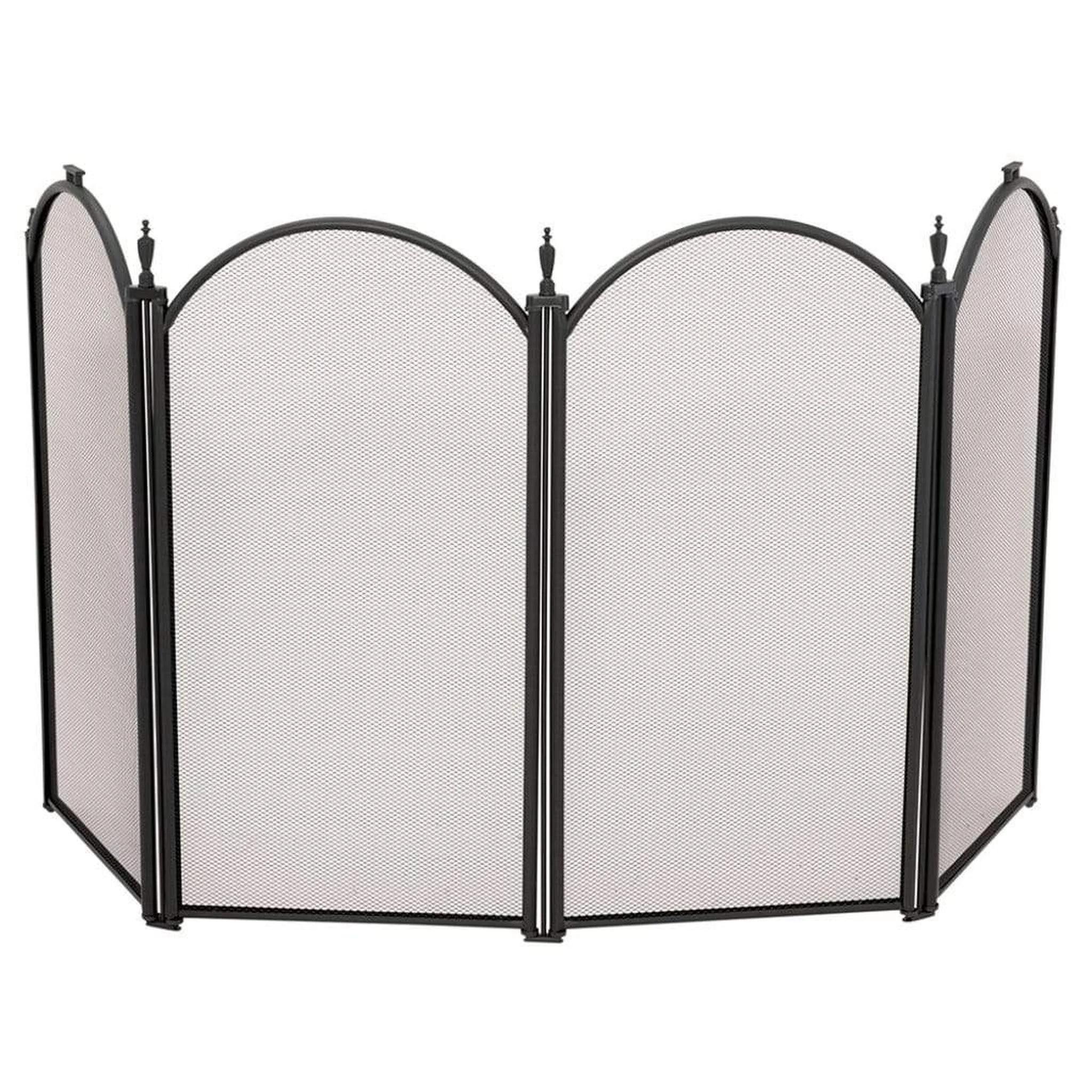 UniFlame 52" S-1078 4 Fold Mini Black Screen