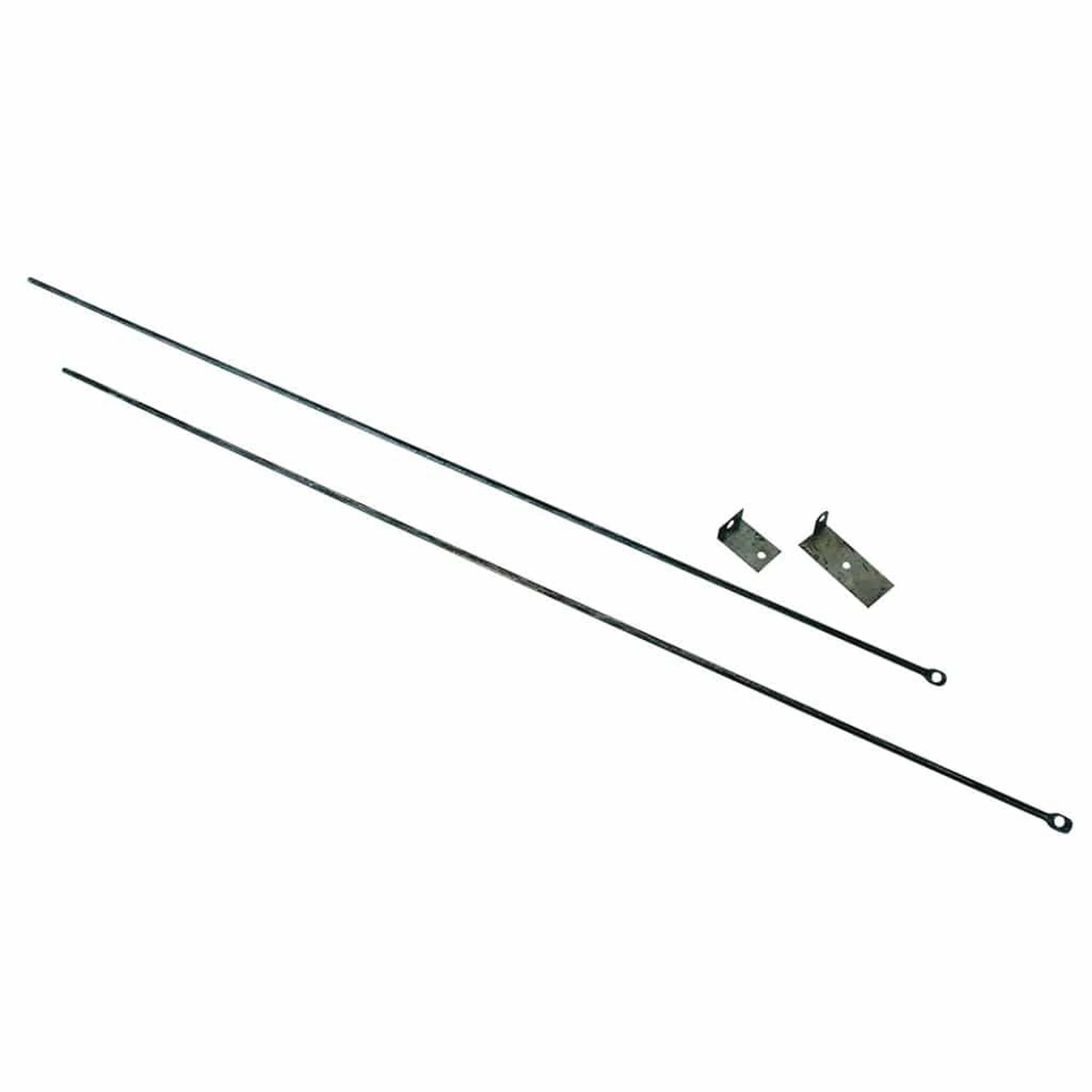 UniFlame C-6800 Adjustable Fireplace Curtain Rod Kit