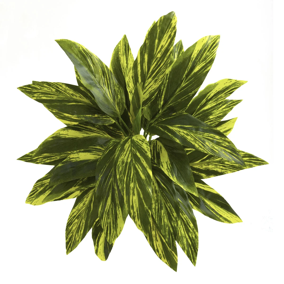 Nearly Natural 6123-S6 19" Artificial Green Real Touch Tradescantia Plant, Set of 6