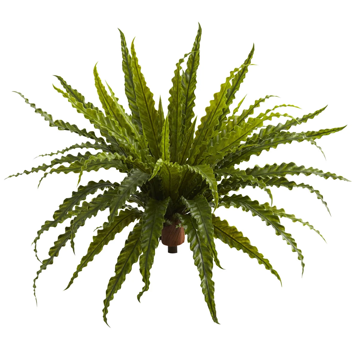 Nearly Natural 6124-S2 26" Artificial Green Asplenium Plant, Set of 2