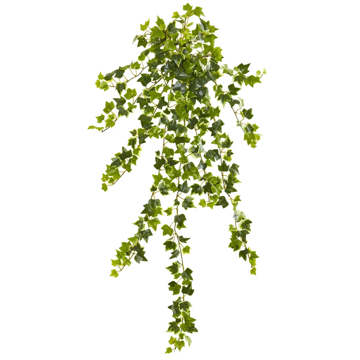 Nearly Natural 6194-S4 35" Artificial Green Ivy Hanging Plant, Set of 4
