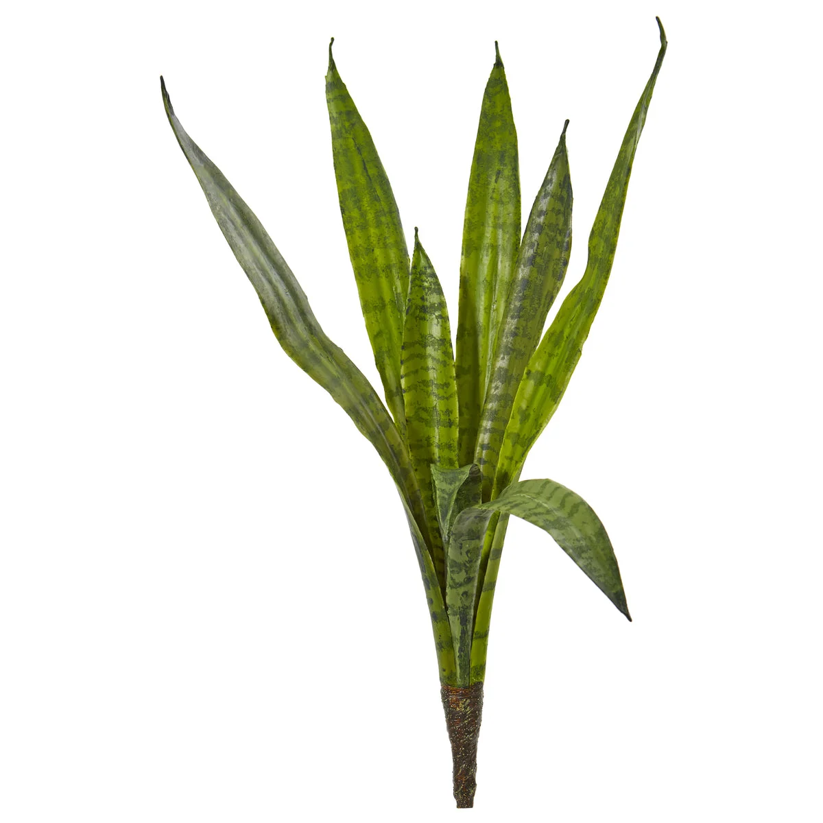 Nearly Natural 6247-S3 22" Artificial Green Sansevieria Plant, Set of 3