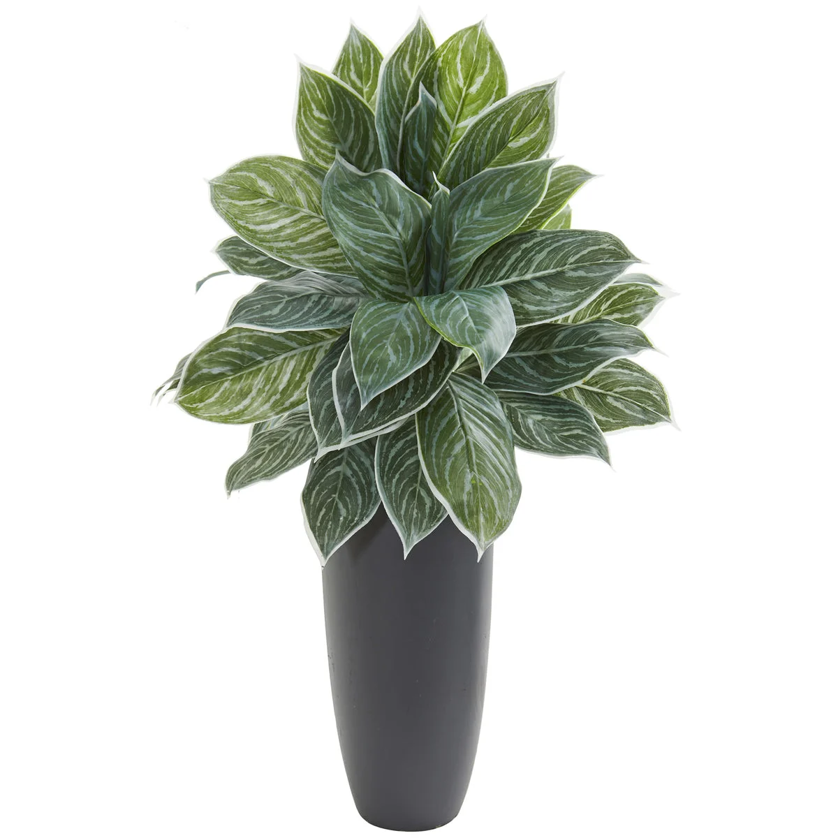 Nearly Natural 8551 37" Artificial Green Real Touch Aglonema Plant in Planter