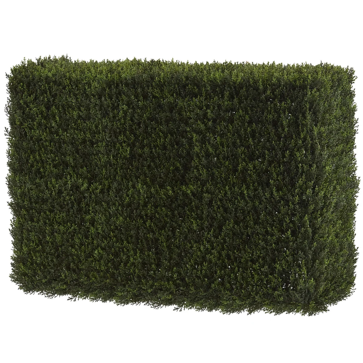 Nearly Natural 4889 20" Artificial Green Decorative Cedar Hedge, (Indoor/Outdoor)