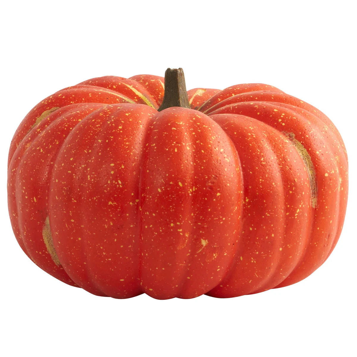 Nearly Natural 4808 9" Artificial Orange Perfect Pumpkin