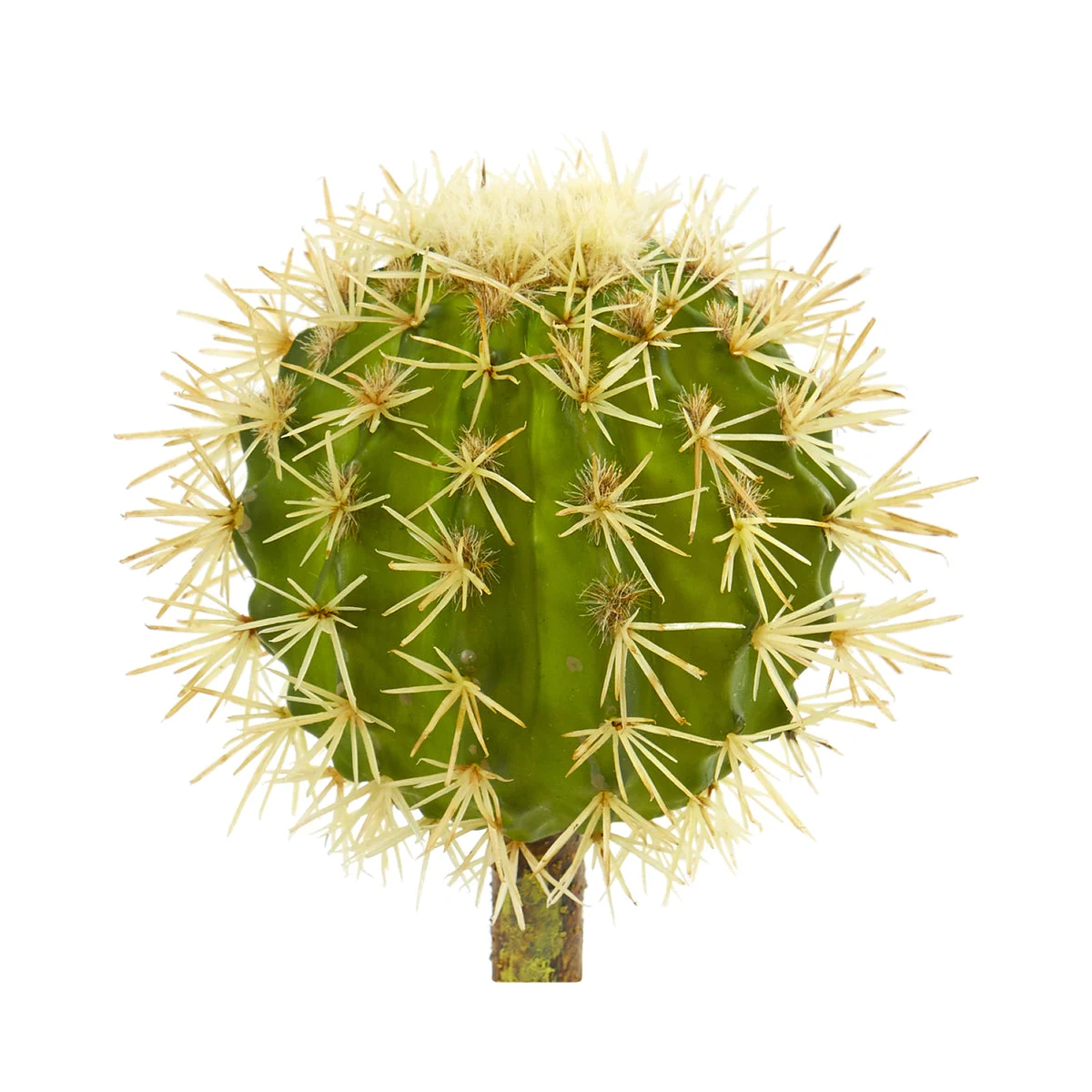 Nearly Natural 6248-S12 4" Artificial Green Cactus Plant, Set of 12