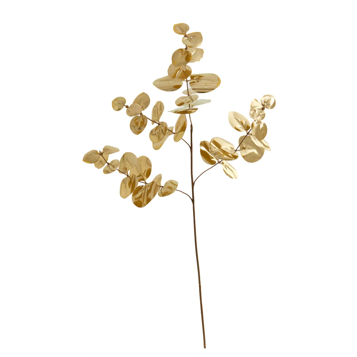 Nearly Natural 25`` Metallic Eucalyptus Artificial Plant (Set of 24)
