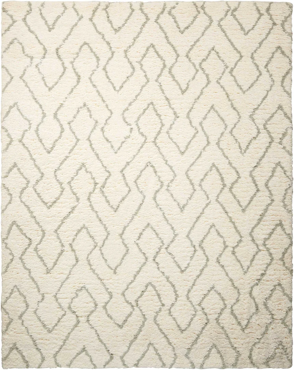 Nourison Galway Contemporary Ivory/Sage Area Rug