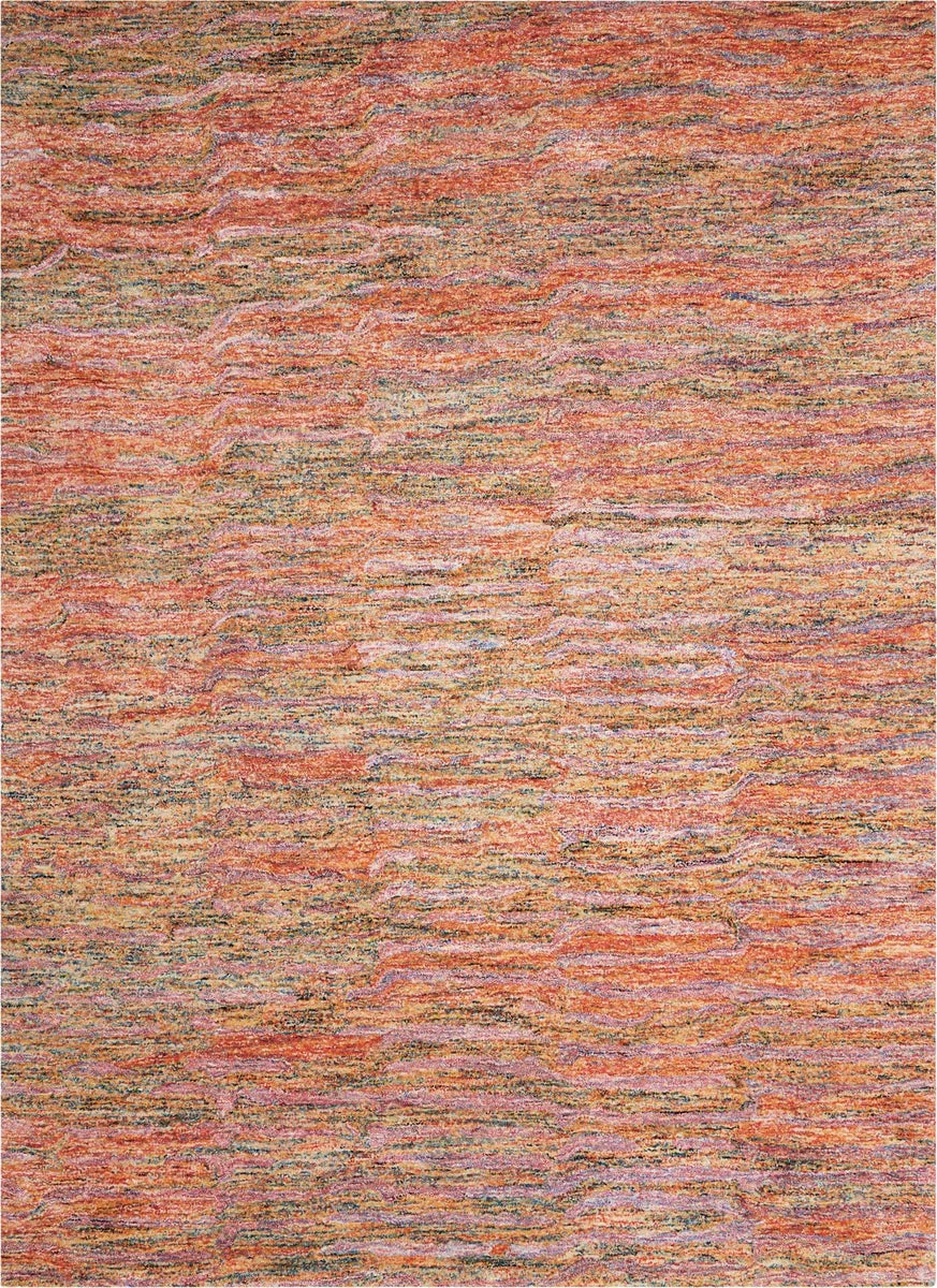 Nourison Gemstone Contemporary Fire Opal Area Rug
