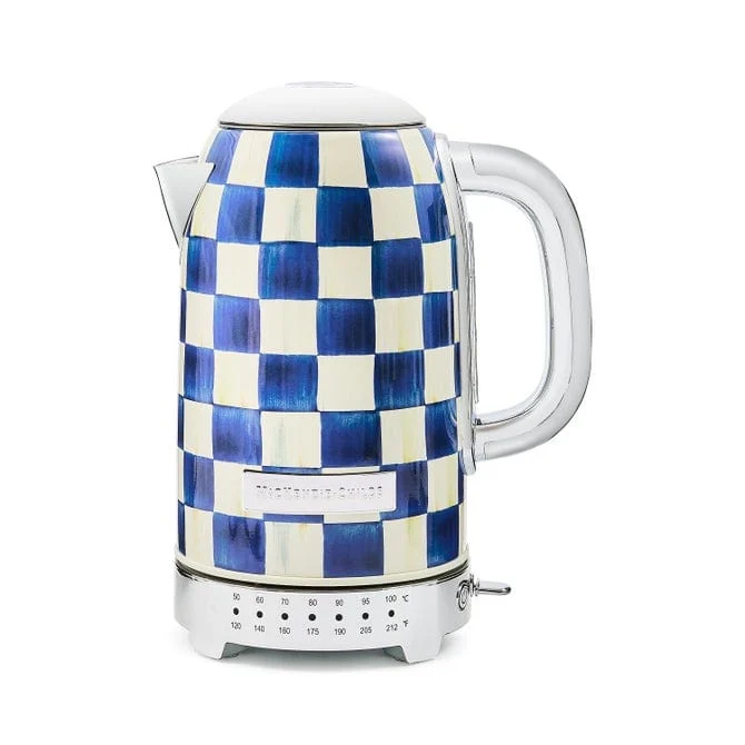 Mackenzie-Childs Royal Check Electric Kettle