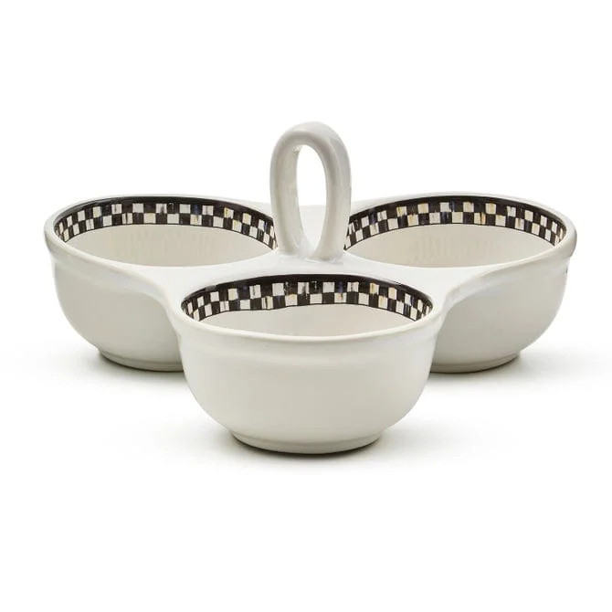 Mackenzie-Childs Courtly Check Everyday Trio
