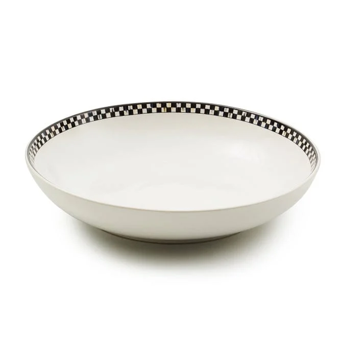 Mackenzie-Childs Courtly Check Everyday Serving Bowl