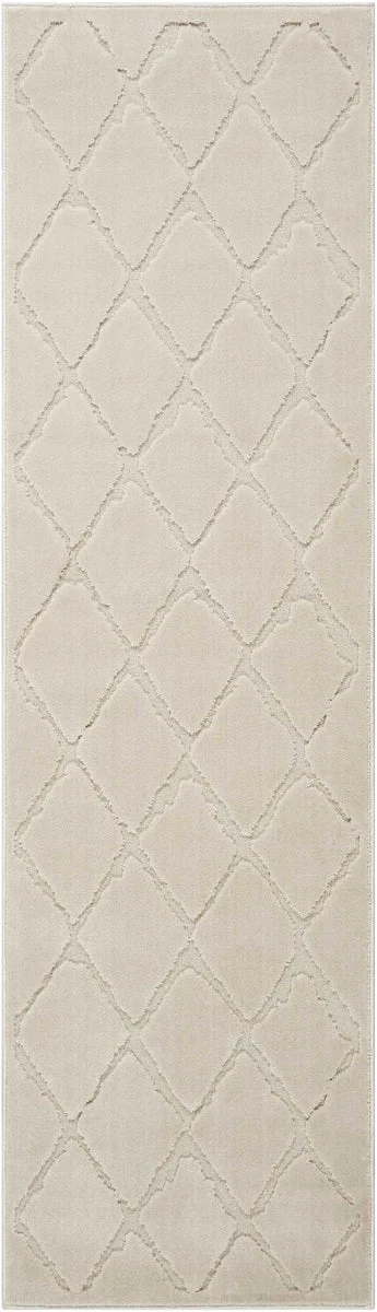 Nourison Gleam Contemporary Ivory Area Rug