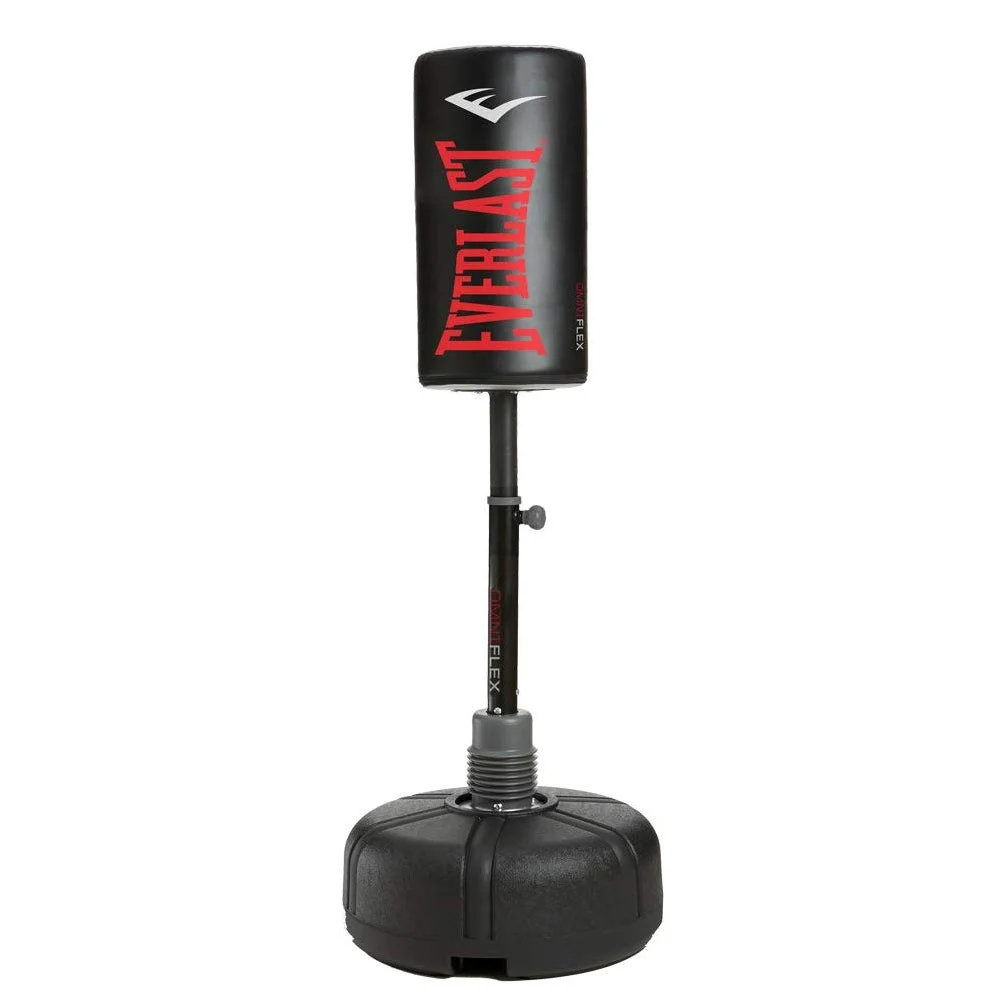 Everlast Omniflex Freestanding Boxing Punching Heavy Bag, Black, 59 to 67 Inches