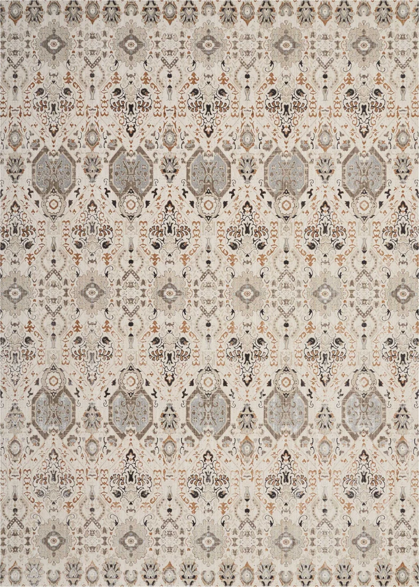 Nourison Silver Screen Transitional Grey/Slate Area Rug