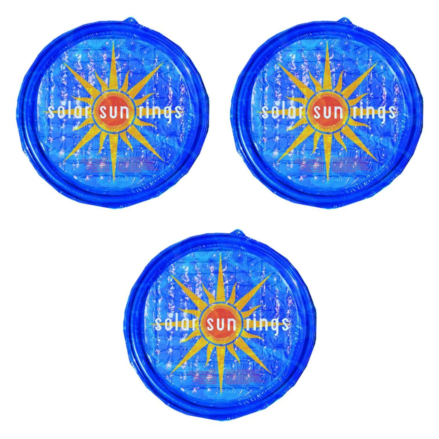 Solar Sun Rings UV Resistant Pool & Spa Heater Circular Solar Cover (3 Pack)