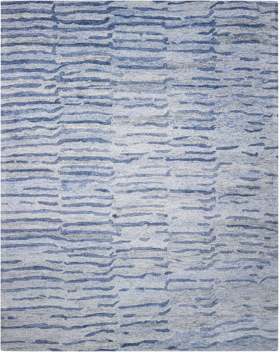 Nourison Gemstone Contemporary Lapis Area Rug