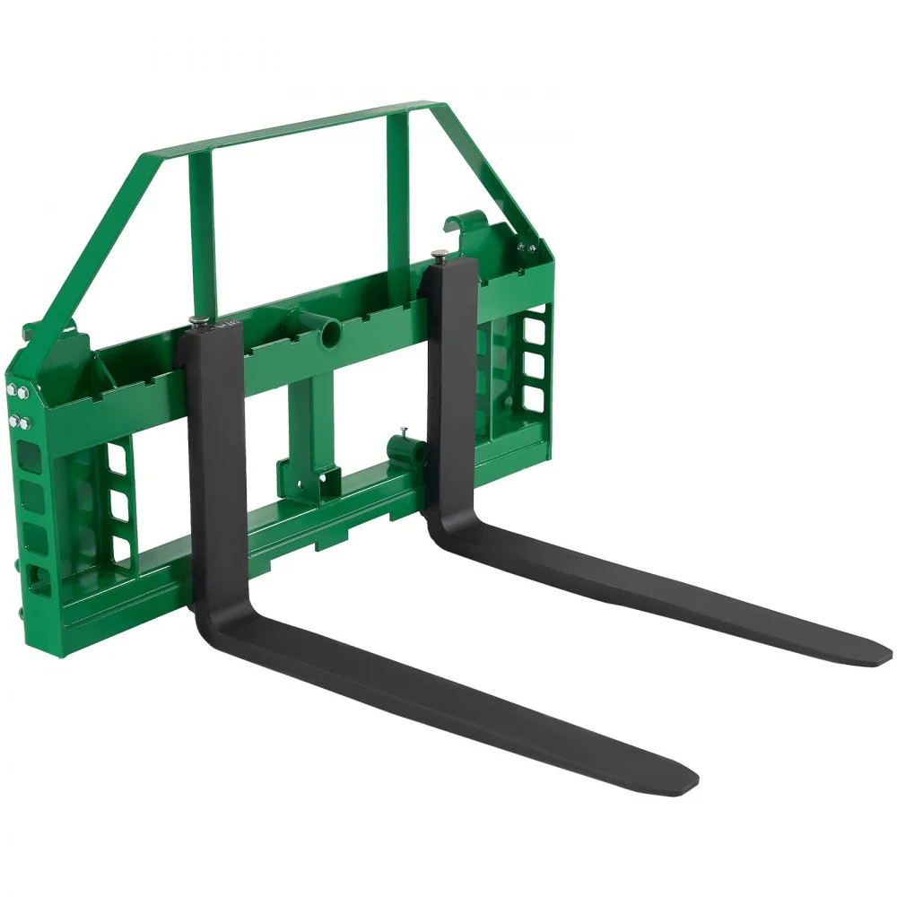 Summer Sale
VEVOR Pallet Fork Frame Attachment with 48-inch Skid Steer Forks for JD Tractors