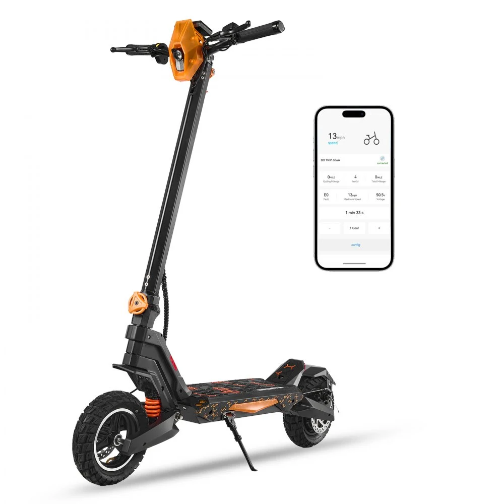 Summer Sale
VEVOR Electric Scooter, 500W Motor, 10-Inch Tires, 24 MPH Top Speed, 25 Miles Range, Folding E-Scooter for Adults with Dual Braking, Dual Suspension & App, Max Load 330 lbs, Foldable for Commuting