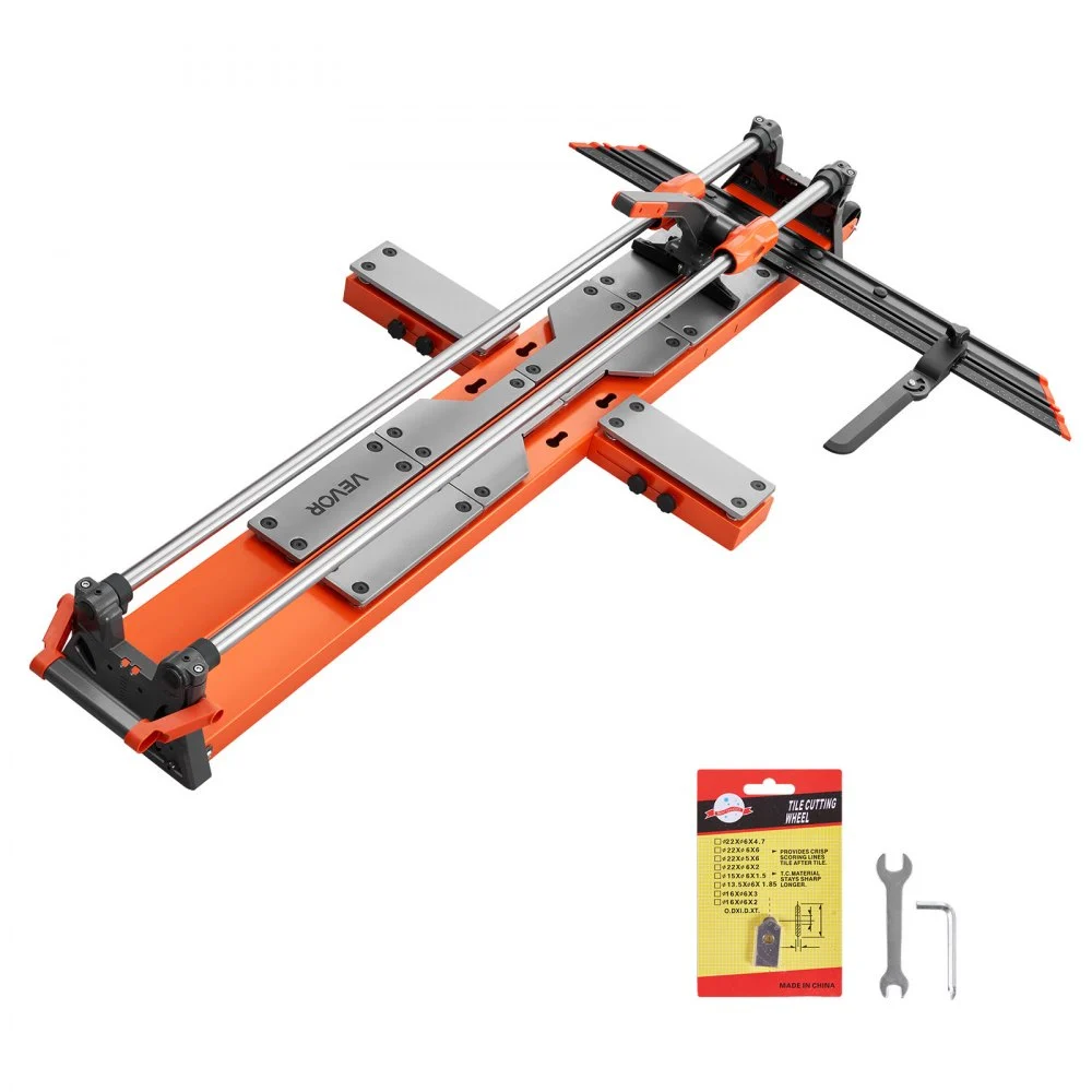 Summer Sale

        
               VEVOR 47.2-Inch Manual Tile Cutter, Upgraded Sliding Head Cutting Tool with Spring-Loaded Base, Angle Fence, Tungsten Carbide Cutting Wheel, Alignment Guide, for DIY Pros, Ceramic, Floor, Wall Tiles