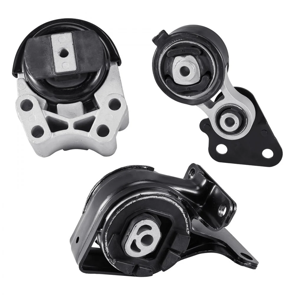 VEVOR Engine and Transmission Motor Mount Kit Replacement, Set of 3, Compatible with 2007–2014 Ford Edge 3.5L, Replace OE# A5342, A5431, A5605, Secure Support