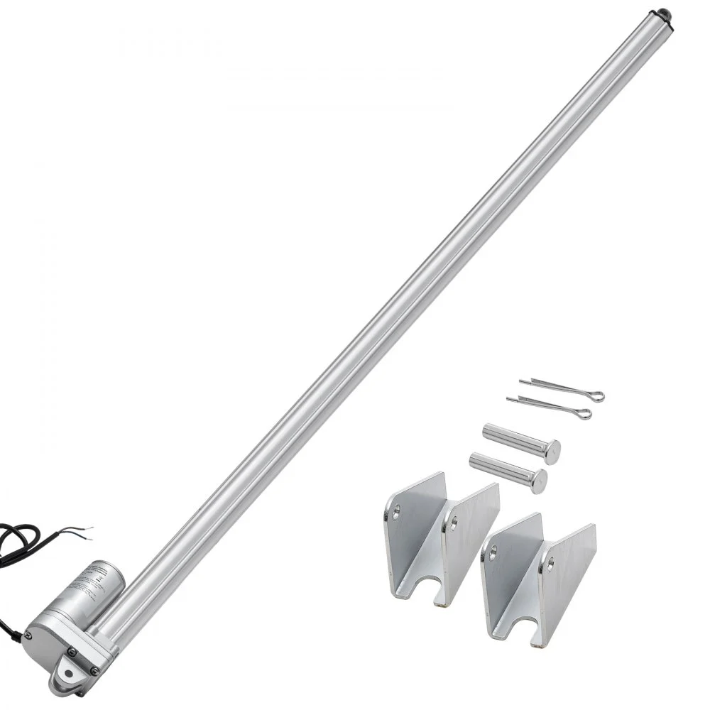 VEVOR 12V Linear Actuator, 40 Inch IP65 Waterproof Linear Actuator, 675lbs/3000N 0.2"/s Motion Actuators with Mounting Bracket for Outdoor Use