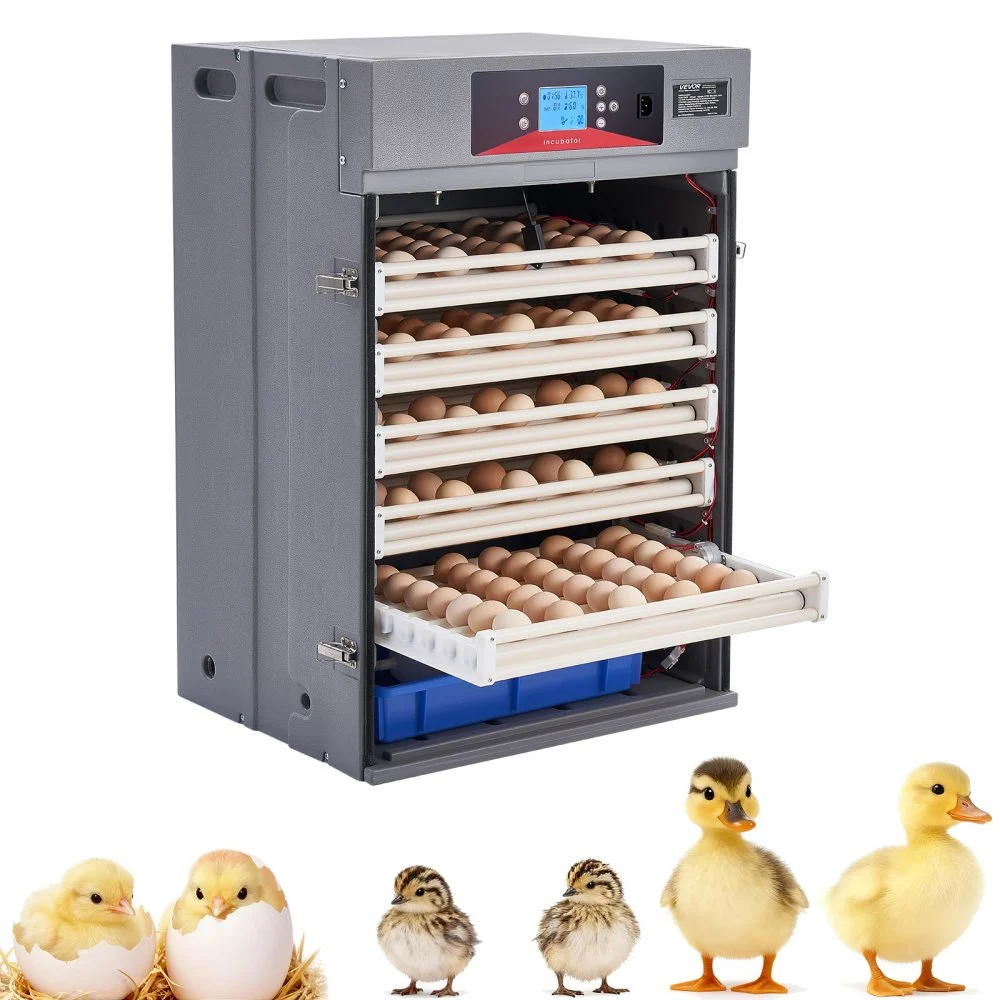 Summer Sale
VEVOR 400 Egg Incubator, Poultry Incubator Cabinet with Automatic Eggs Turning, Temperature & Humidity Control, Heating & Cooling Egg Hatcher, Commercial Incubators for Hatching Chicks Ducks Goose