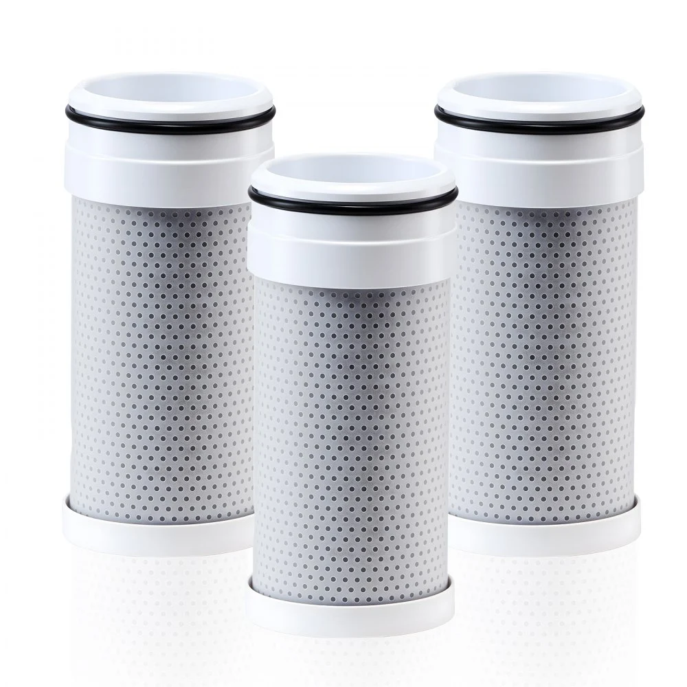 Clearance
VEVOR Faucet Filter Replacement, 3-Pack Water-Filter Cartridge, 5-Layer High-Efficiency Filtration, 3-Month Value and 317 Gal Lifespan / Filter, Compatible with Models 8807 & 8811 Filtration System