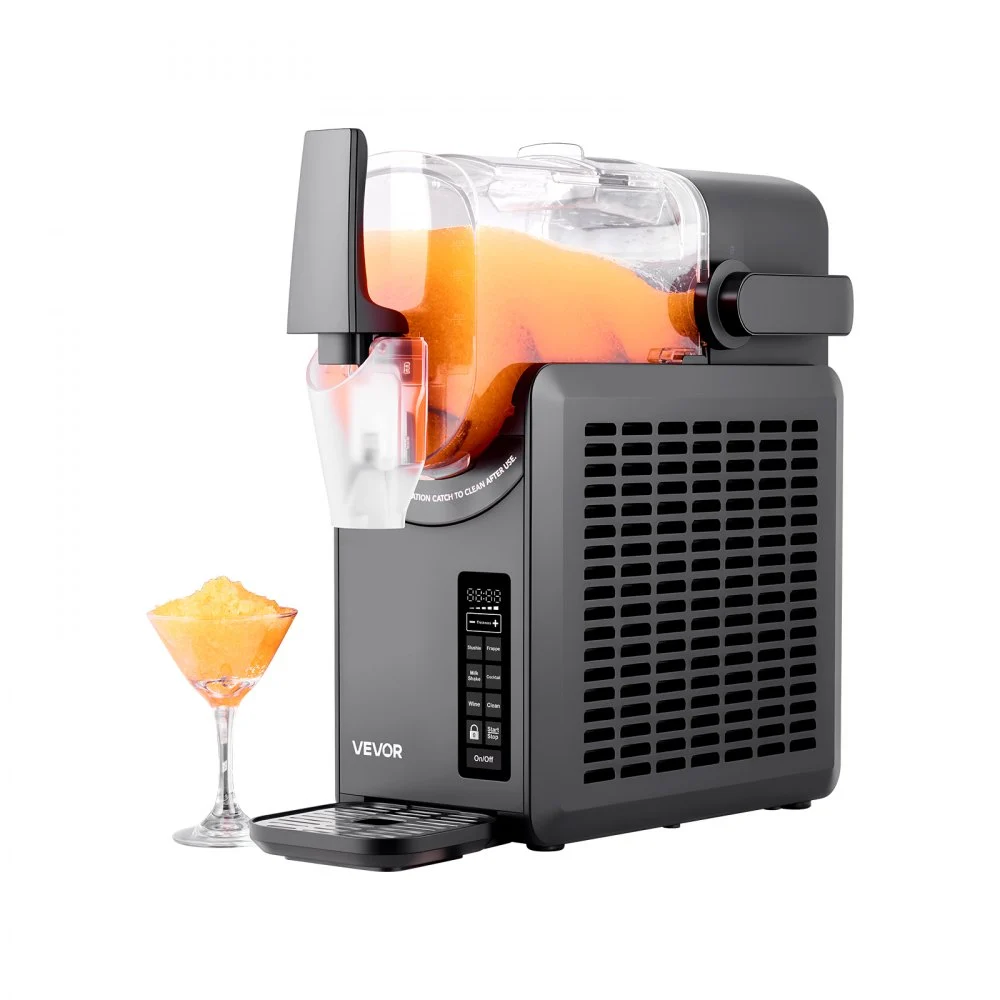VEVOR Slushie Machine, 2.6L/88oz No Ice Needed Slushy Machine for Home, Frozen Drink Maker with 5 Preset Programs, Margarita Machine with Self-Cleaning, Frozen Margaritas, Frappés, Milkshake & More