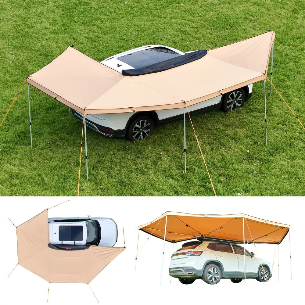 Summer Sale
VEVOR 270 Degree Awning, 133 sq.ft Passenger Side Vehicle Awning, Waterproof UV50+ Car Side Awnings with Carry Bag, All-Weather Free-Standing Overland Awnings Car Shelter for SUV Van Truck Camping