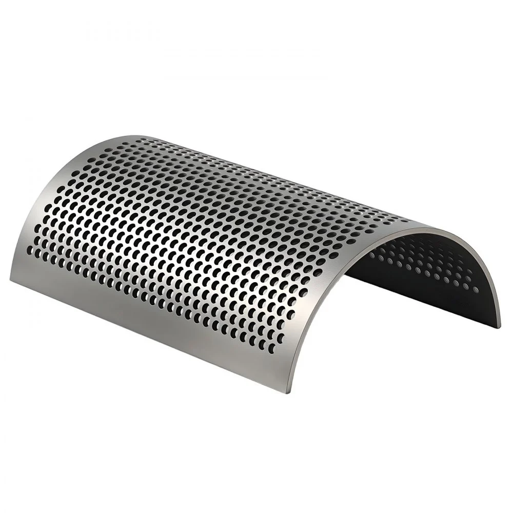 VEVOR Screen Mesh for Plastic Shredder, High-Quality Steel Durable Mesh, 0.315 in/8 mm High-Precision Aperture Screen, Compatible with Model 400 Plastic Grinder, Suitable for Small Particle Recycling