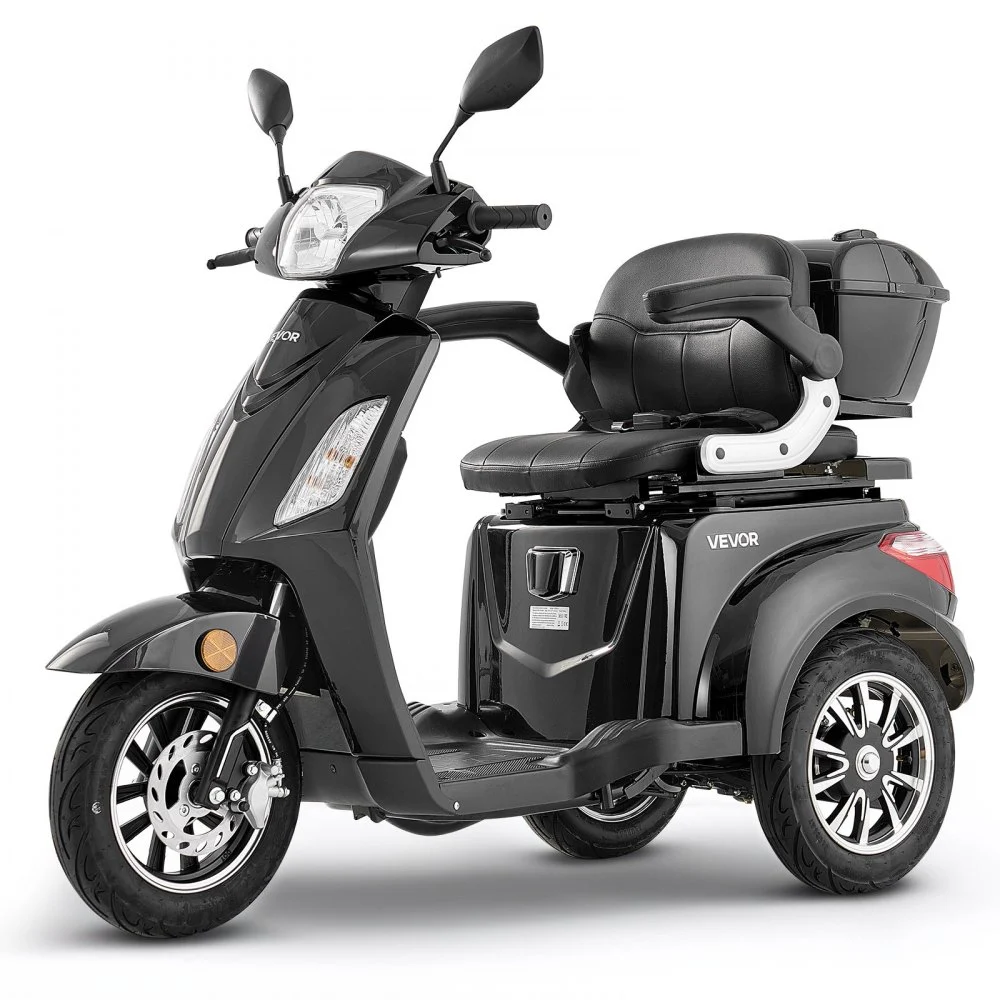 Summer Sale
VEVOR Heavy Duty 3-Wheel Mobility Scooters for Seniors & Adults, 500lbs Capacity, 21.5 Miles 3-Speed Long Range, 1000W All Terrain Electric Recreational Scooter Wheelchair, 20° Max Climbing Capacity