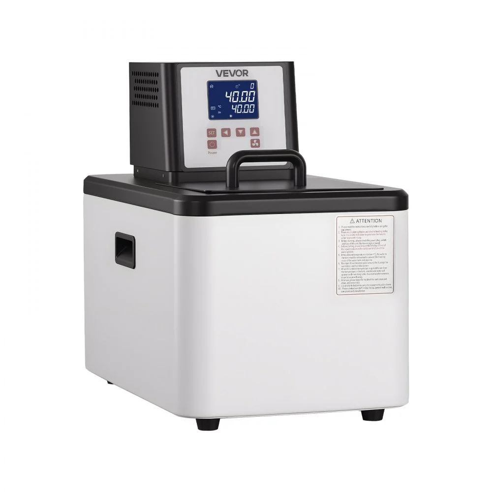 Summer Sale
VEVOR Laboratory High-Temperature Circulating Oil Bath, Up to 300℃/572℉, 15 L Lab Constant Temperature Heating Tank, 0.1℃ High Precision, Internal and External Dual Circulation, for Laboratory