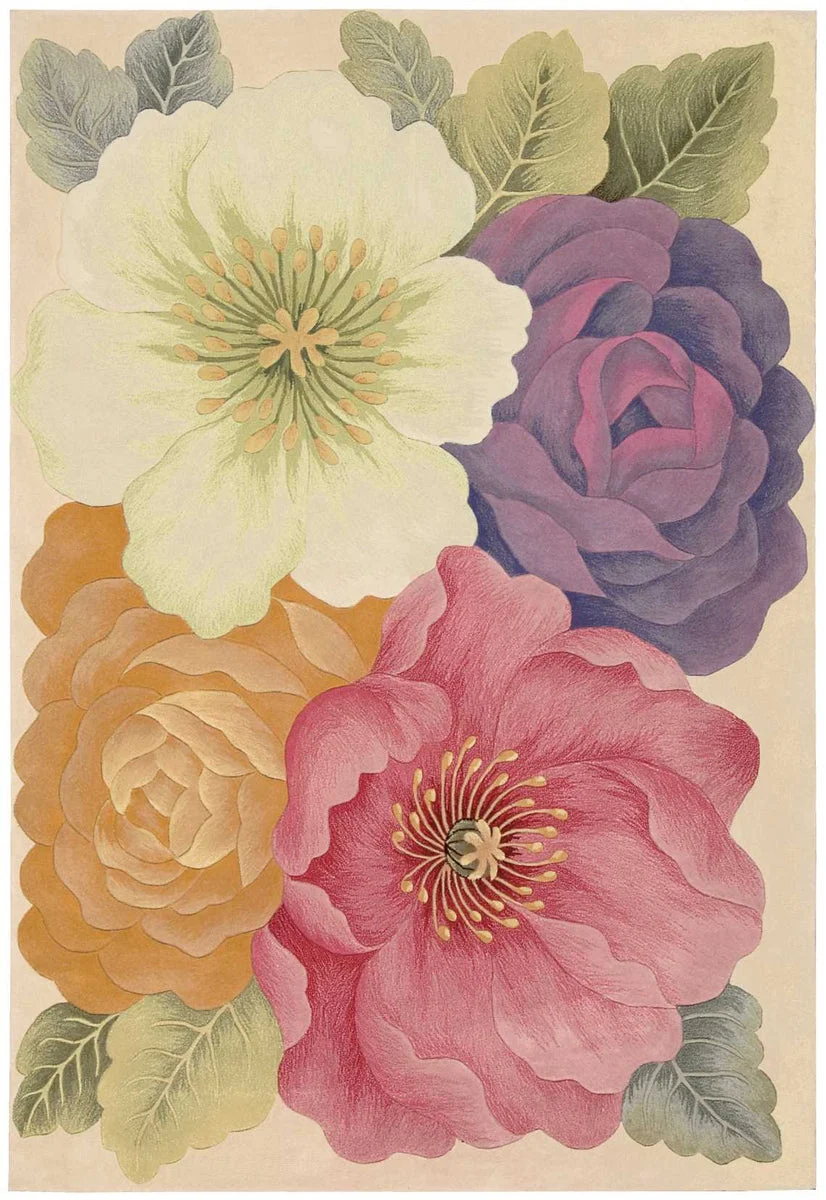 Nourison Tropics Contemporary Multicolor Area Rug