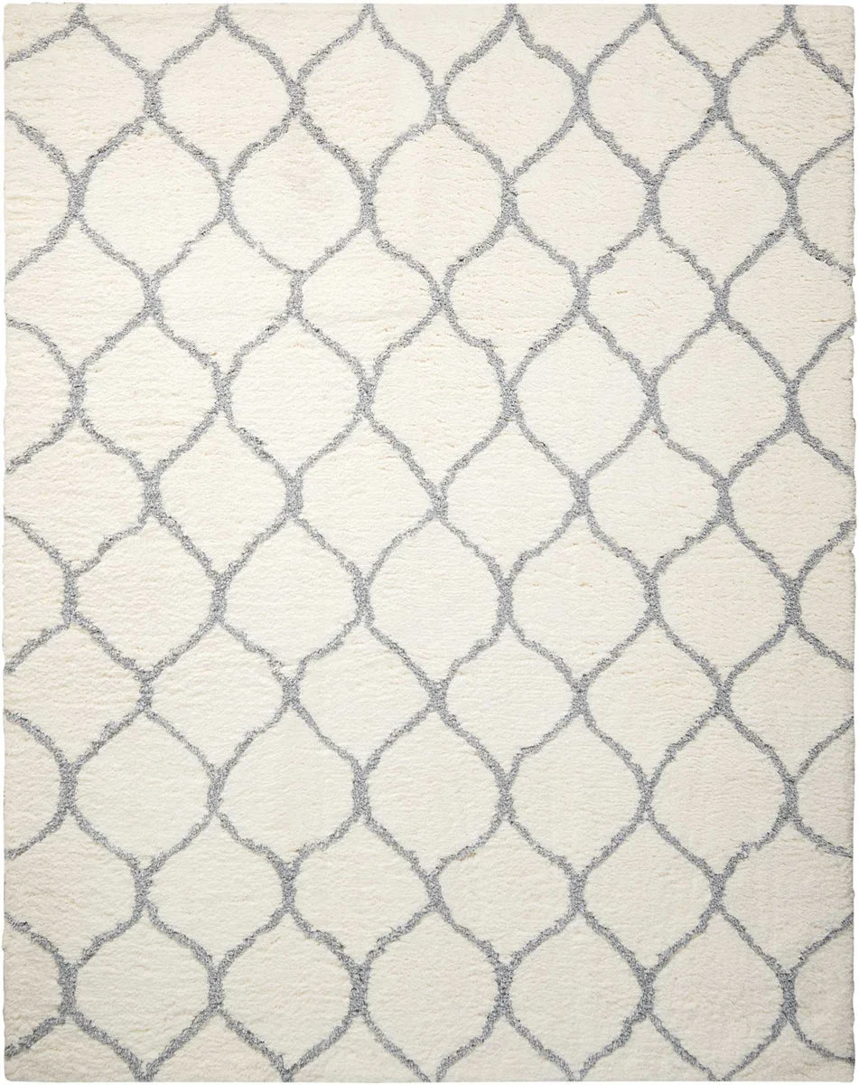 Nourison Galway Contemporary Ivory/Ash Area Rug
