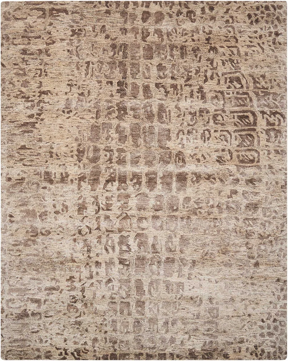 Nourison Gemstone Contemporary Smoky Quartz Area Rug